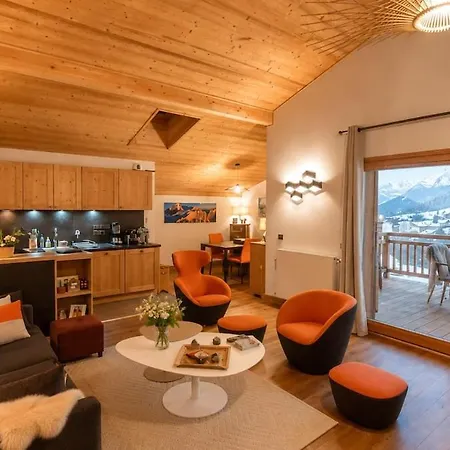 Mountain View, Center Of Combloux, Balcony